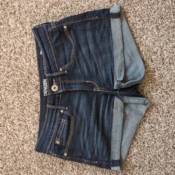 Blue shorts low-rise - Picture 1 of 7